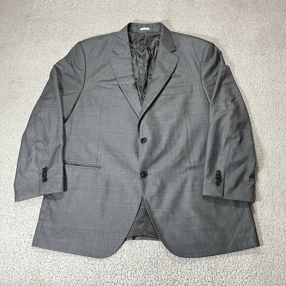 Peter Millar Blazer Men 46 R Gray Wool Union Canada 2 Button Jacket Sport Coat - Picture 1 of 16
